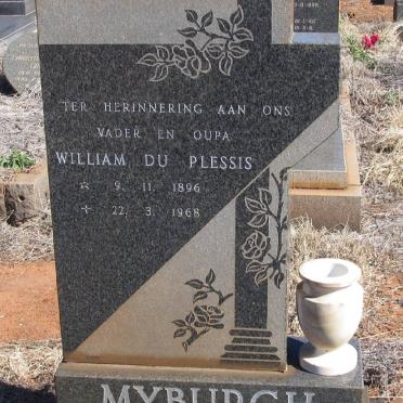 MYBURGH William Du Plessis 1896-1968