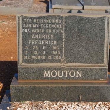 MOUTON Andries Frederick 1916-1983