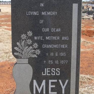 MEY Jess 1915-1977