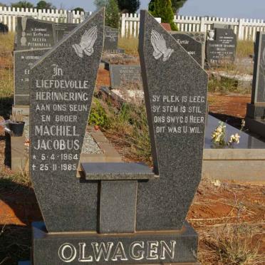 OLWAGEN Machiel Jacobus 1964-1985