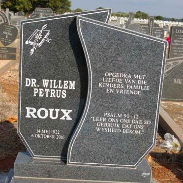 ROUX Willem Petrus 1922-2010