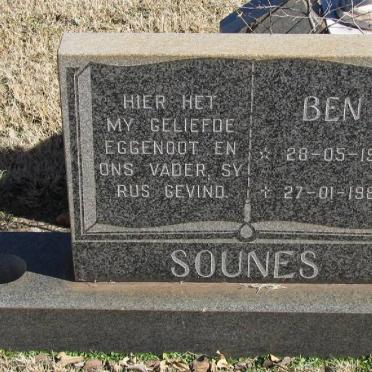 SOUNES Ben 1943-1989
