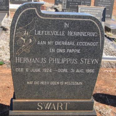 SWART Hermanus Philippus Steyn 1924-1966