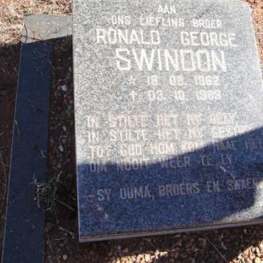 SWINDON Ronald George 1962-1989
