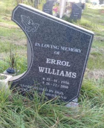 WILLIAMS Errol 1956-2000