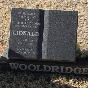 WOOLDRIDGE Lionald 1935-2000