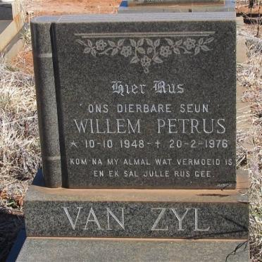 ZYL Willem Petrus, van 1948-1976