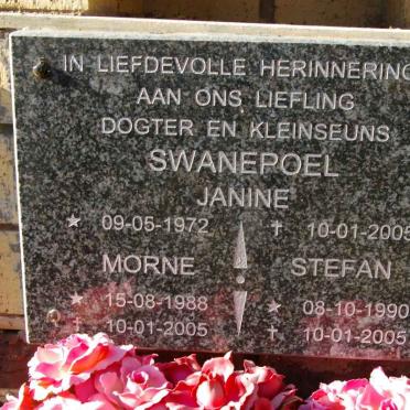 SWANEPOEL Janine 1972-2005 :: SWANEPOEL Morne 1988-2005 :: SWANEPOEL Stefan 1990-2005