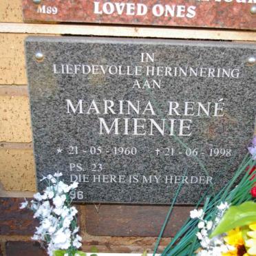 MIENIE Marina Rene 1960-1998