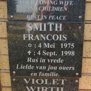 SMITH Francois 1975-1998