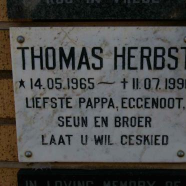 HERBST Thomas 1965-1990