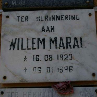 MARAIS Willem 1923-1986