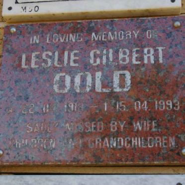 OOLD Leslie Gilbert 1914-1993