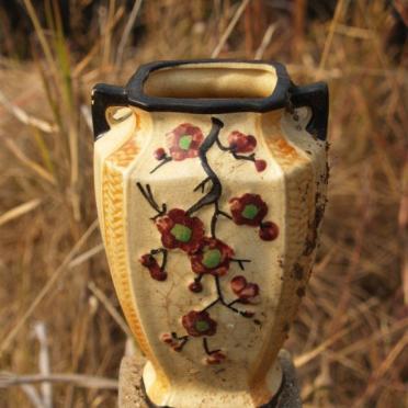 2. Beautiful pot found at cemetery