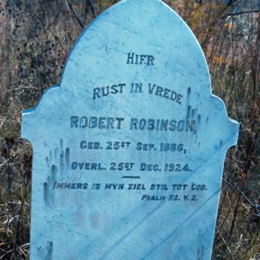 ROBINSON Robert 1866-1924