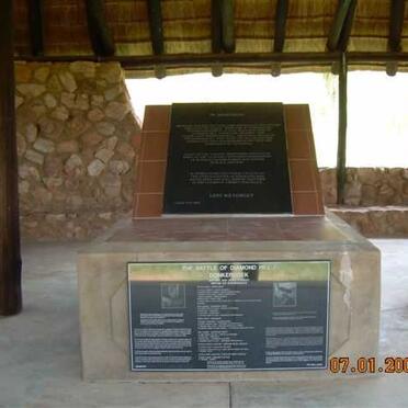 Gedenkplaat / Memorial plaque - Australian volunteers
