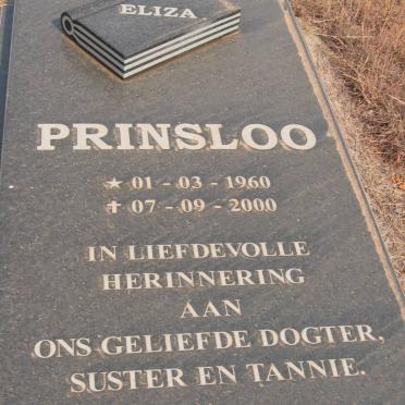 PRINSLOO Eliza 1960-2000