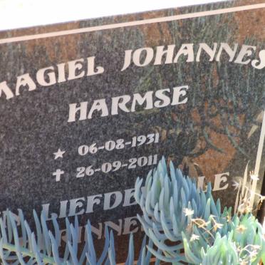 HARMSE Magiel Johannes 1931-2011