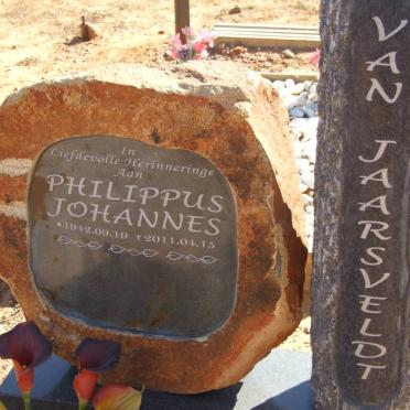 JAARSVELDT Philippus Johannes, van 1942-2011