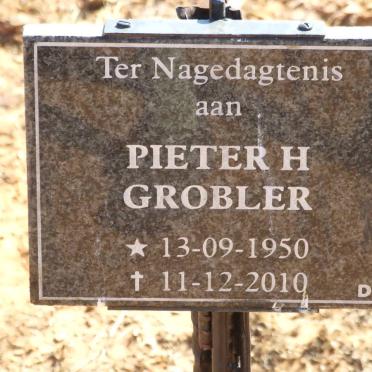GROBLER Pieter H. 1950-2010