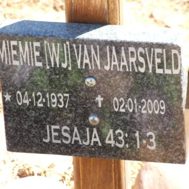 JAARSVELD W.J., van 1937-2009 _2