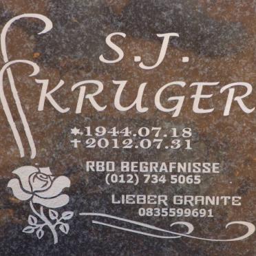 KRUGER S.J. 1944-2012