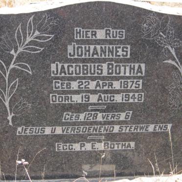 BOTHA Johannes Jacobus 1875-1948