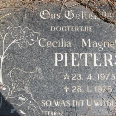 PIETERS Cecilia Magrietha 1975-1978