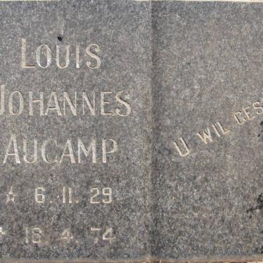 AUCAMP Louis Johannes 1929-1974