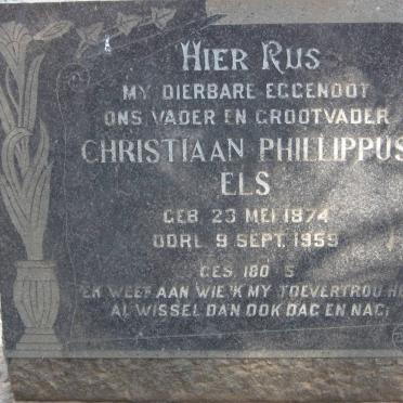 ELS Christiaan Phillippus 1874-1959