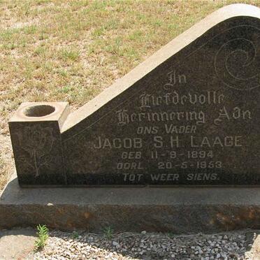 LAAGE Jacob S.H. 1894-1953