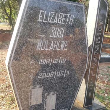 SEBOLAI Elizabeth Sosi Molahlwe 1919-2006