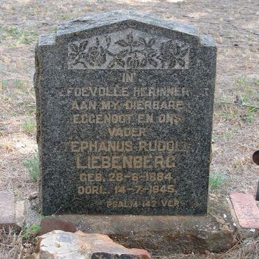 LIEBENBERG Stephanus Rudolf 1884-1945