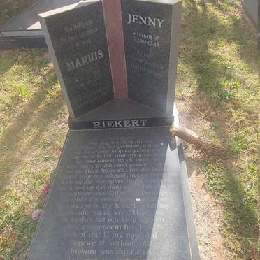 RIEKERT Marius &amp; Jenny 1956-2008