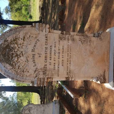 GRANT James Christie 1848-1905