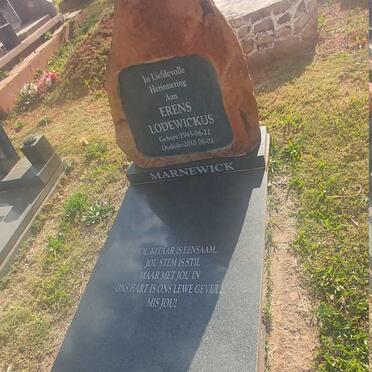 MARNEWICK Erens Lodewickus 1945-2010