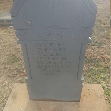 FOUCHE P.J. 1890-1959