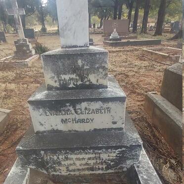 MCHARDY Evalena Elizabeth 1858-1946