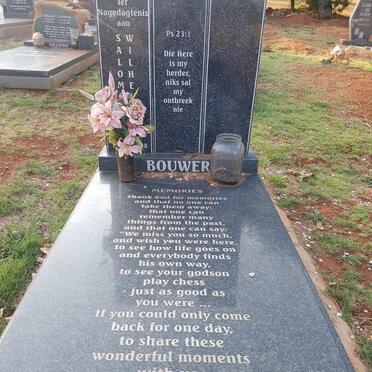 BOUWER Salom? Wilhel?