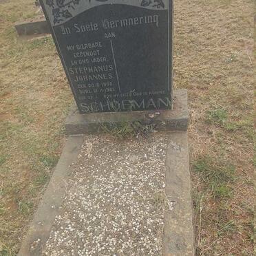 SCHOEMAN Stephanus Johannes 1908-1961