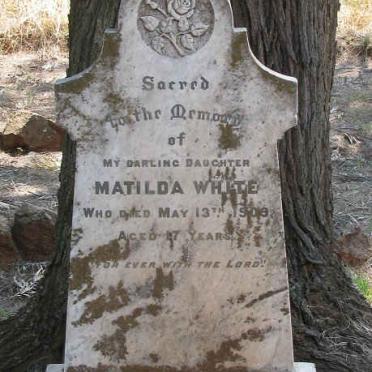 WHITE Matilda -1909