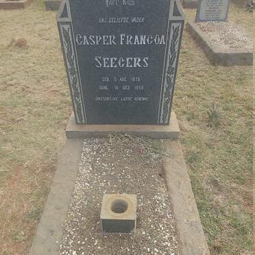 SEEGERS Casper Francoa 1876-1959