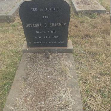 ERASMUS Susanna C. 1916-1965