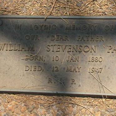 PAGE William Stevenson 1880-1947