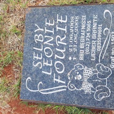 FOURIE Selby Leonie 2008-2008