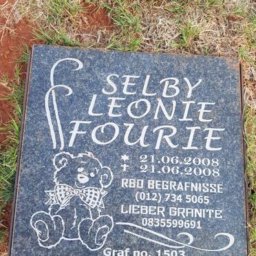 FOURIE Selby Leonie 2008-2008