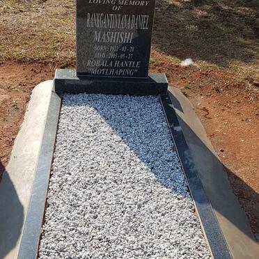 MASHISHI Rankgantinyana Daniel 1922-2005