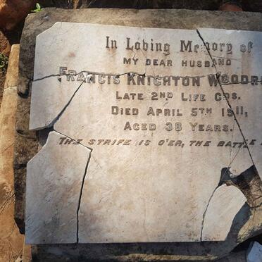 WOODRUFFE Francis Knighton -1911