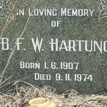 HARTUNG B.F.W. 1907-1974