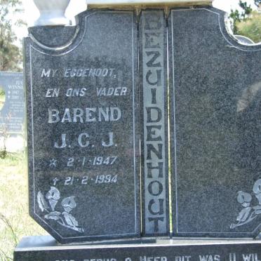 BEZUIDENHOUT Barend J.C.J. 1947-1994